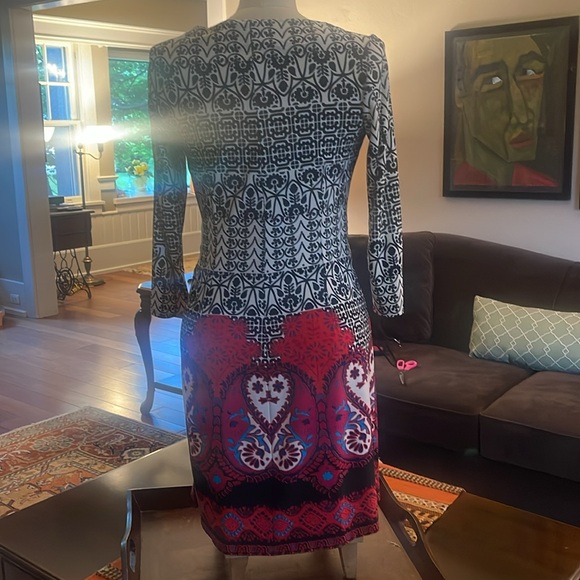 MUSE Red/Black Dress SZ 8 Y2K - Picture 6 of 16